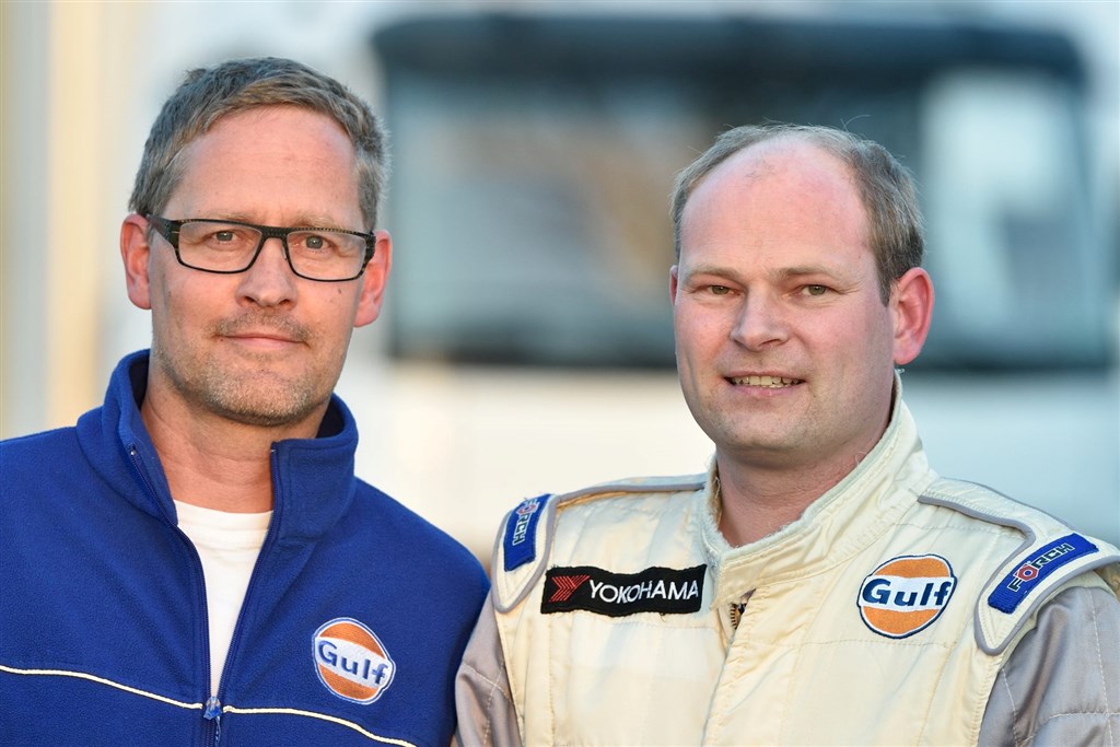 Preben Jensen og Max Christensen vendte stærkt tilbage i danmarksmesterskabet i rally efter deres uheld i Tyskland for en måned siden
(Foto: Michael Eisenberg)